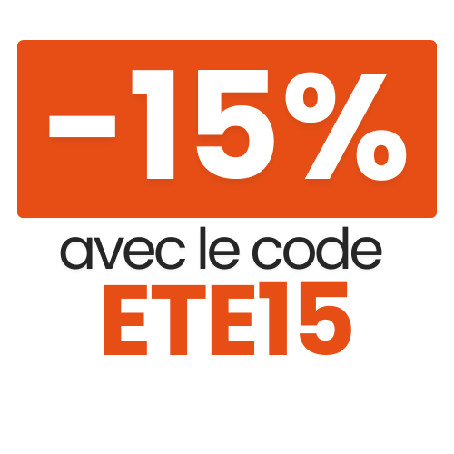 -15% avec le code ETE15