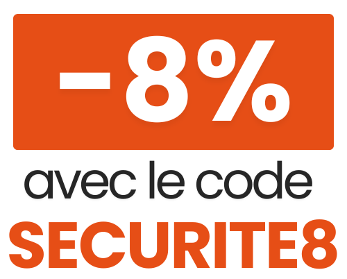 -8% sur les produits anti cambriolage