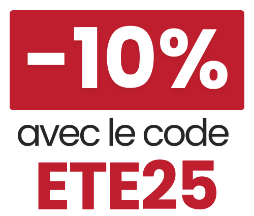 -10% avec le code ETE25