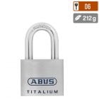 Cadenas Titalium 96TI Haute sécurité et légèreté compatible D6