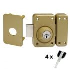 Verrou de porte VACHETTE V136 Radialis