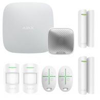 Ajax alarme StarterKit Double + sirene exterieur blanc