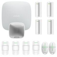 Ajax alarme StarterKit Max + sirene exterieur blanc