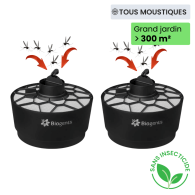 Anti Moustique Biogents Mosquitaire Pack X2 Avec Picto
