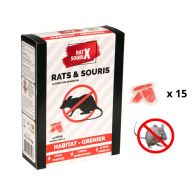 appat souris effet choc sourix