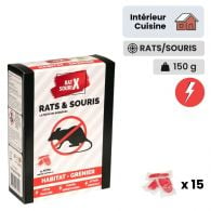 appat souris effet choc sourix