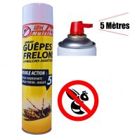 Bombe anti guepe et frelon puissante 5 mètres 