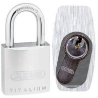 Cadenas ABUS Titalium 86/55 pour demi-cylindre
