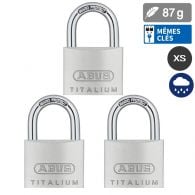 cadenas s'entrouvrant abus titalium serie 64