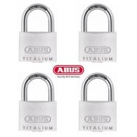 cadenas de haute sécurité abus titalium pack de 4 abus
