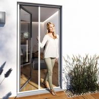 montage moustiquaire porte enroulable