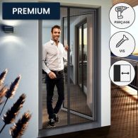 moustiquaire plisee pour porte premium