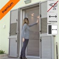 moustiquaire porte enroulable pratique