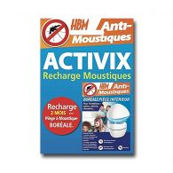 activix recharge 2 mois piege moustique intérieur