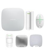 AJAX alarme Starter kit + alarmes intérieur et extérieur blanc