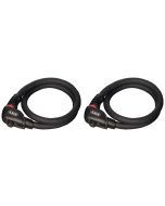 Antivols velo à cable Phantom Twinset 8690/85 + support
