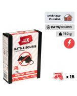 appat souris effet choc sourix