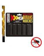 attrape mouche ruban collant x5