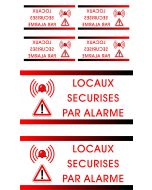 Autocollant Alarme