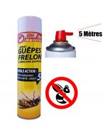 Bombe anti guepe et frelon puissante 5 mètres 