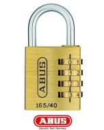 Cadenas Abus à Combinaison 165/40mm Classik Laiton