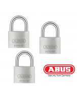 Cadenas Abus 64 Titalium 40 TRIPLES Spécial Extérieur