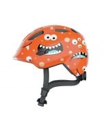 Casque pour enfants et bébé Abus Smiley 3.0 Orange Monster de profil