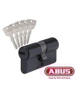 Cylindre serrure noir D66