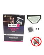 Kit anti souris boîte a appat + 8 sachets