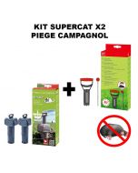 kit supercat X2 piege campagnol