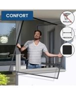 moustiquaire cadre fixe fenêtre