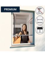 moustiquaire fenetre plisee ultra plate premium pictos