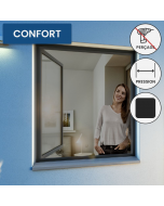 moustiquaire fenetre cadre fixe ultra plat