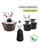 Pack piège moustique extérieur Biogents jardin et terrasse