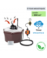 Piege co2 moustique timer avec picto
