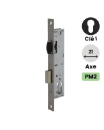 serrure à encastrer rouleau SE PM d'abus. Pour porte d' entrée, clé I. acier zingué. fabrication européenne. 