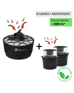 Pack anti moustique efficace Biogents Mosquitaire et BG GAT Reflect