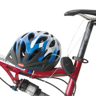 Antivol pour casque, selle, ski et accessoires vélo Abus Combiflex™  Adventure