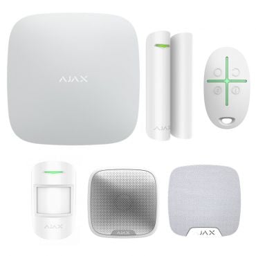 Ajax alarme StarterKit + sirenes interieur et exterieur