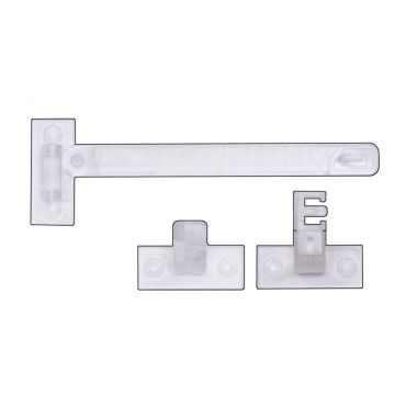 Entrebailleur Fenetre Sans Percer, Lot de 2 Entrebâilleur de Ventilation de  Fenêtre à Battant Securite Fenêtre Enfant PVC Verrou Anti-pincement pour  Régler l'ouverture de la Fenêtre (Blanc) : : Bricolage