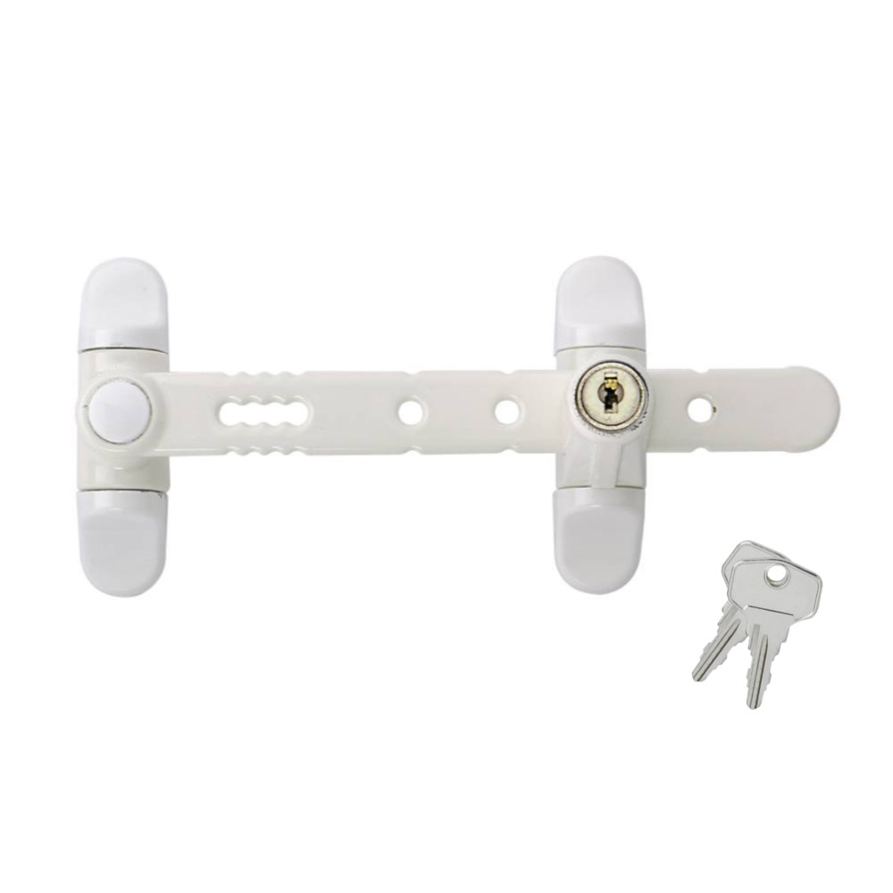 Entrebâilleur De Sécurité Penkid Pour Fenêtre Et Porte - Blocage Réglable, Câble 20cm Résistant 550kg, 4 Couleurs - 3