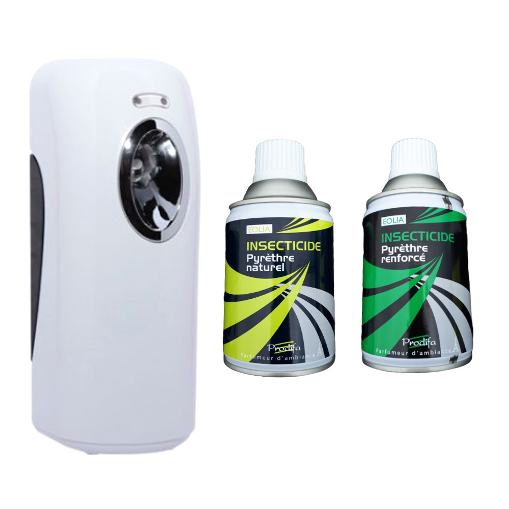 Pack découverte diffuseur anti moustiques + recharges 250 ml Prodifa
