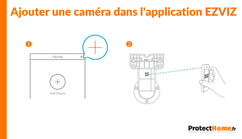 configurer camera ezviz interieure exterieure