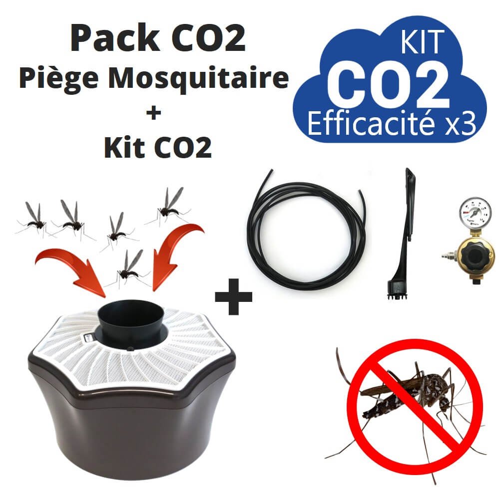 pack anti moustique biogents co2