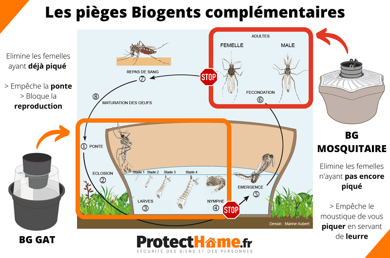 pièges anti moustiques biogents