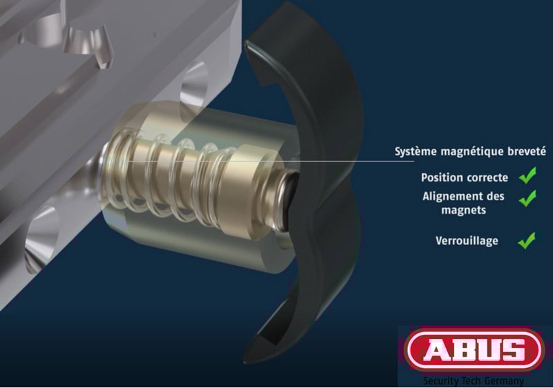 barillet magnétique abus Magnet détail