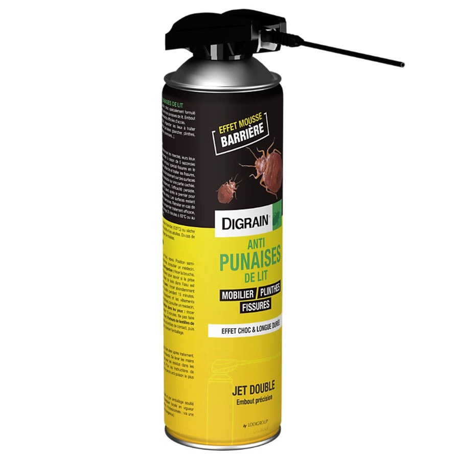 mousse anti puces de lit
