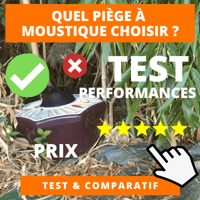 Comparatif piege moustique